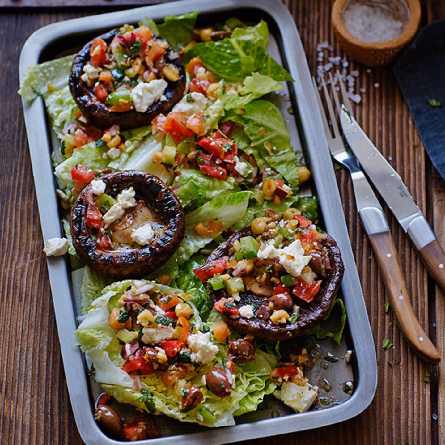 Wie bereitet man Gemüse auf der grilltafel zu?