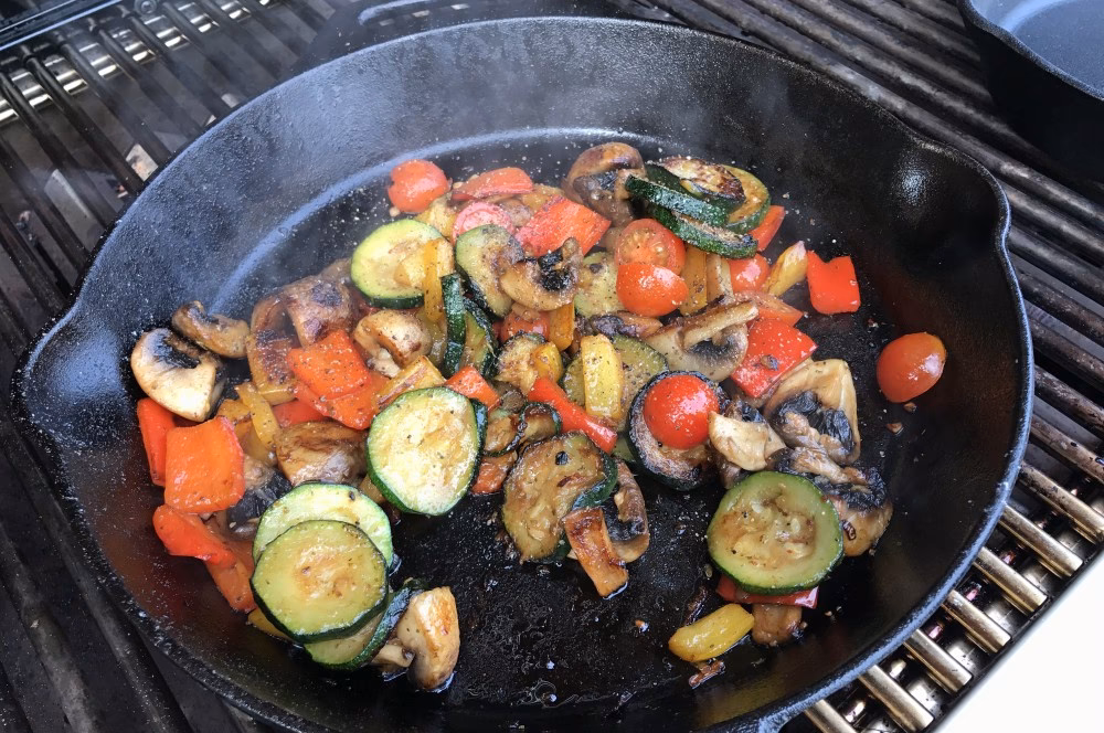 Was kann man mit einer Gemüsepfanne machen?