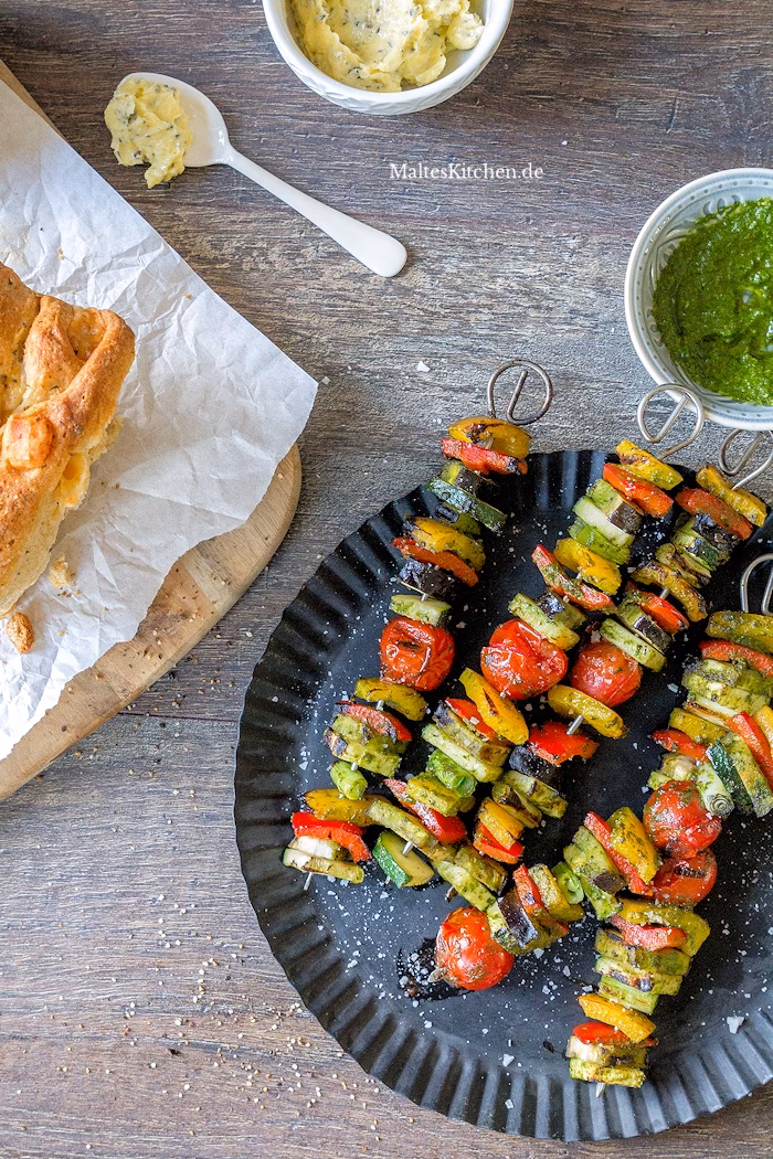 Wie kann man Zucchini Marinade machen?
