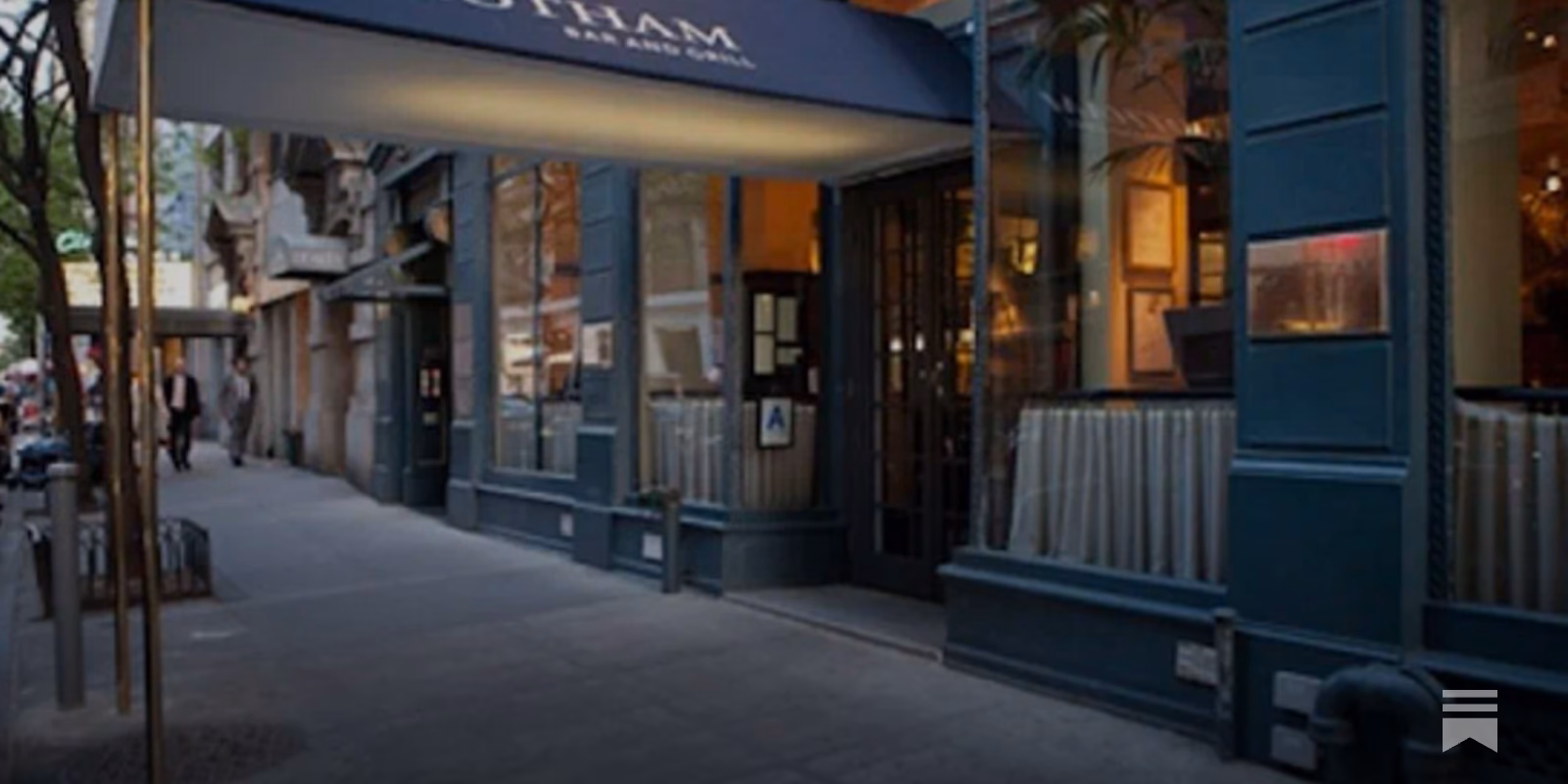 Who reopened Gotham restaurant?