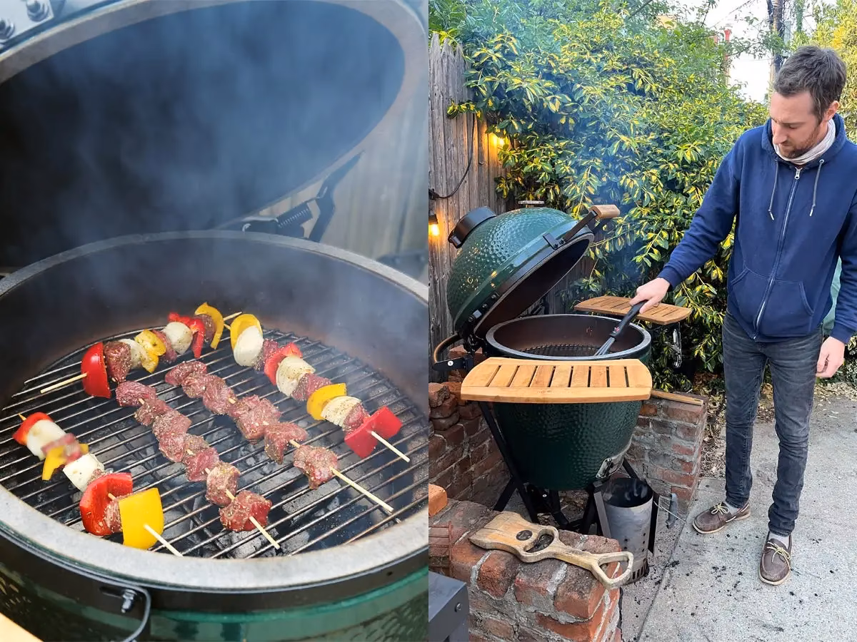 What is a big green egg?