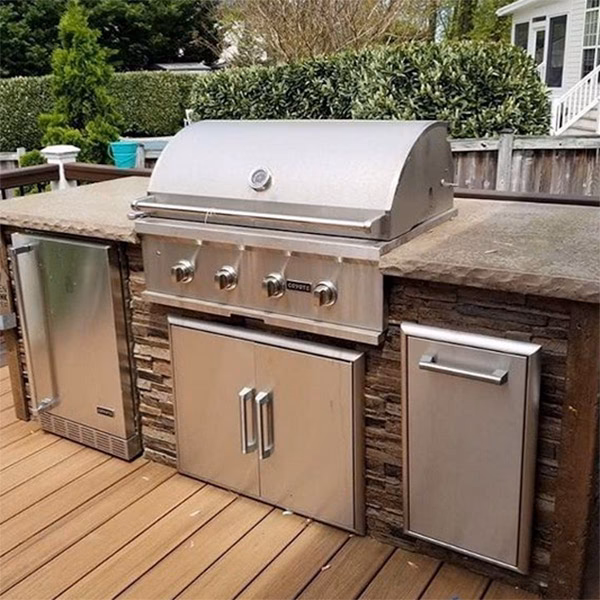 What are the dimensions of a Coyote Grill?