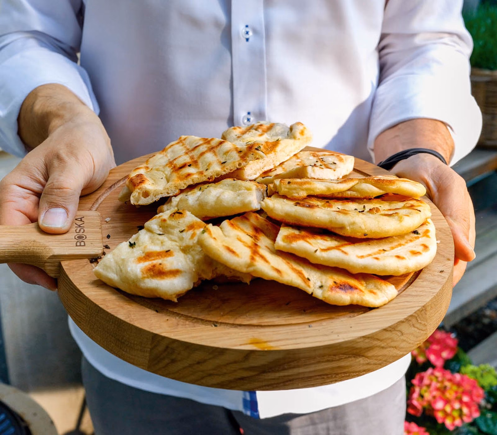 Wie kann ich das Brot auf dem Grill Backen?