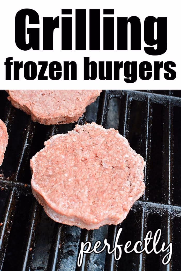 How do you cook frozen burgers?