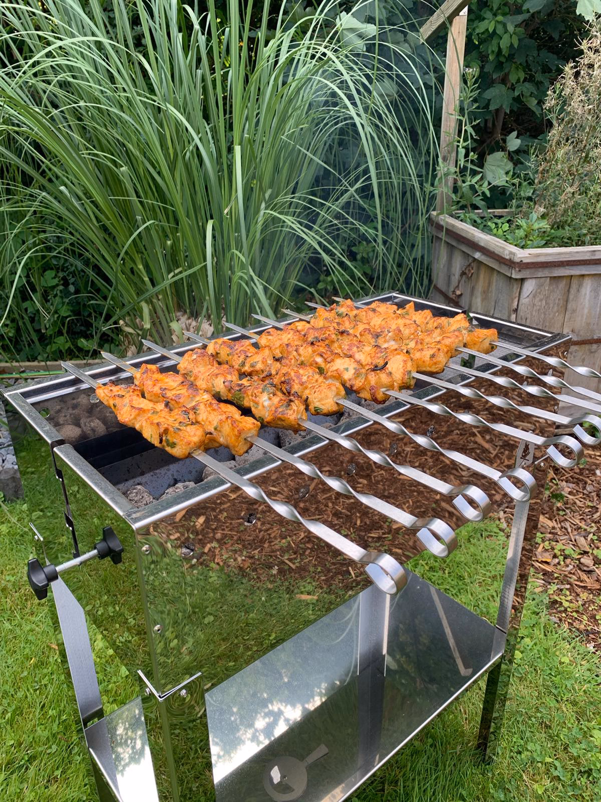 Wie bereite ich mich auf den Schaschlik vor?