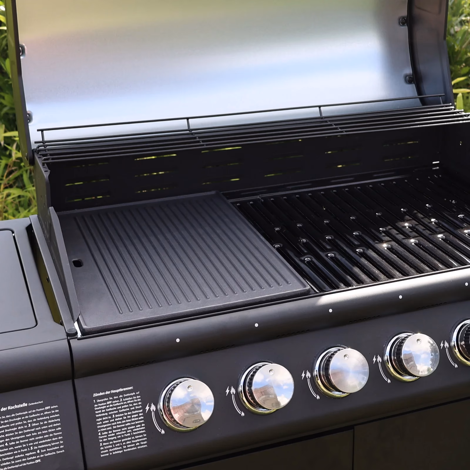 Welche Arten von Grillplatten gibt es?