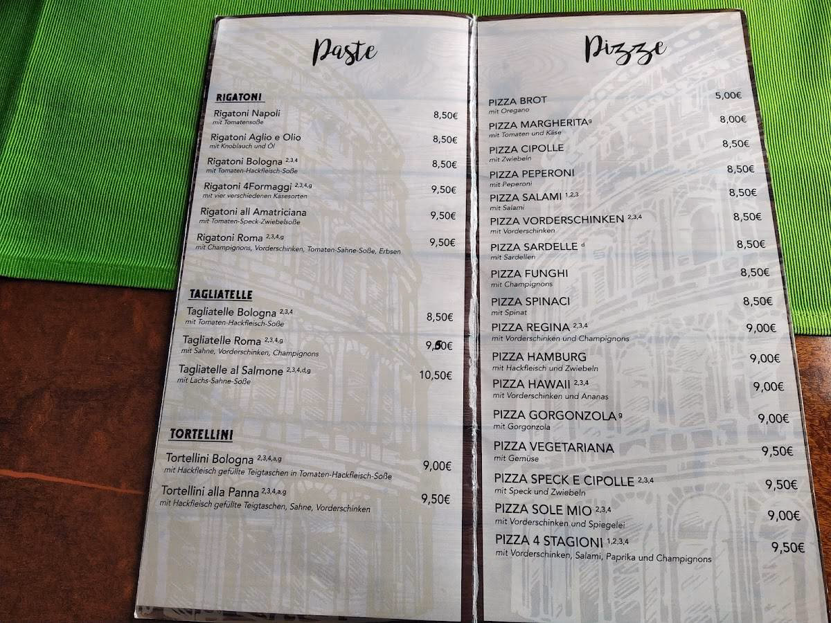 Was kann man in Roma Essen?