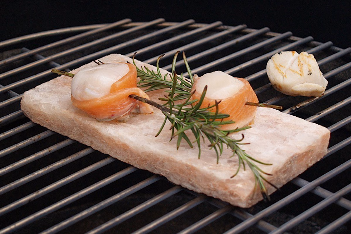 Wie erhitze ich einen Salzstein?