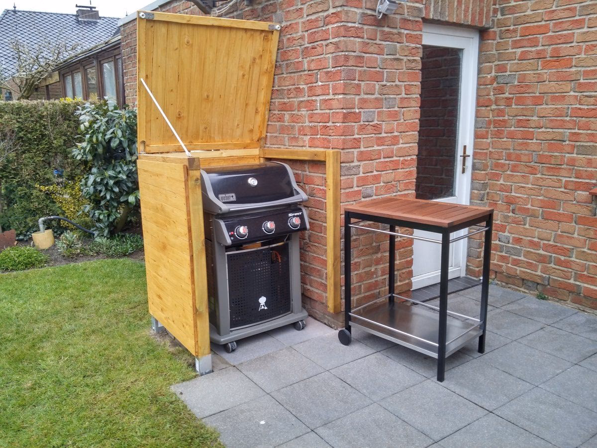 Kann man eine grillüberdachung selbst bauen?