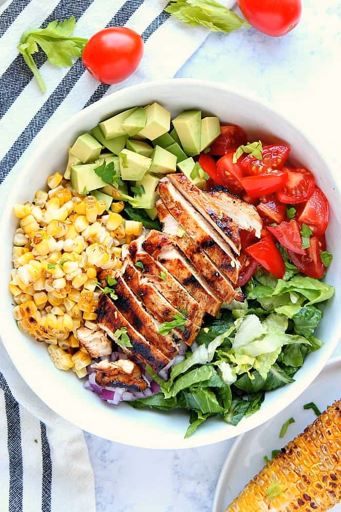 What is a good grilled chicken salad dressing?