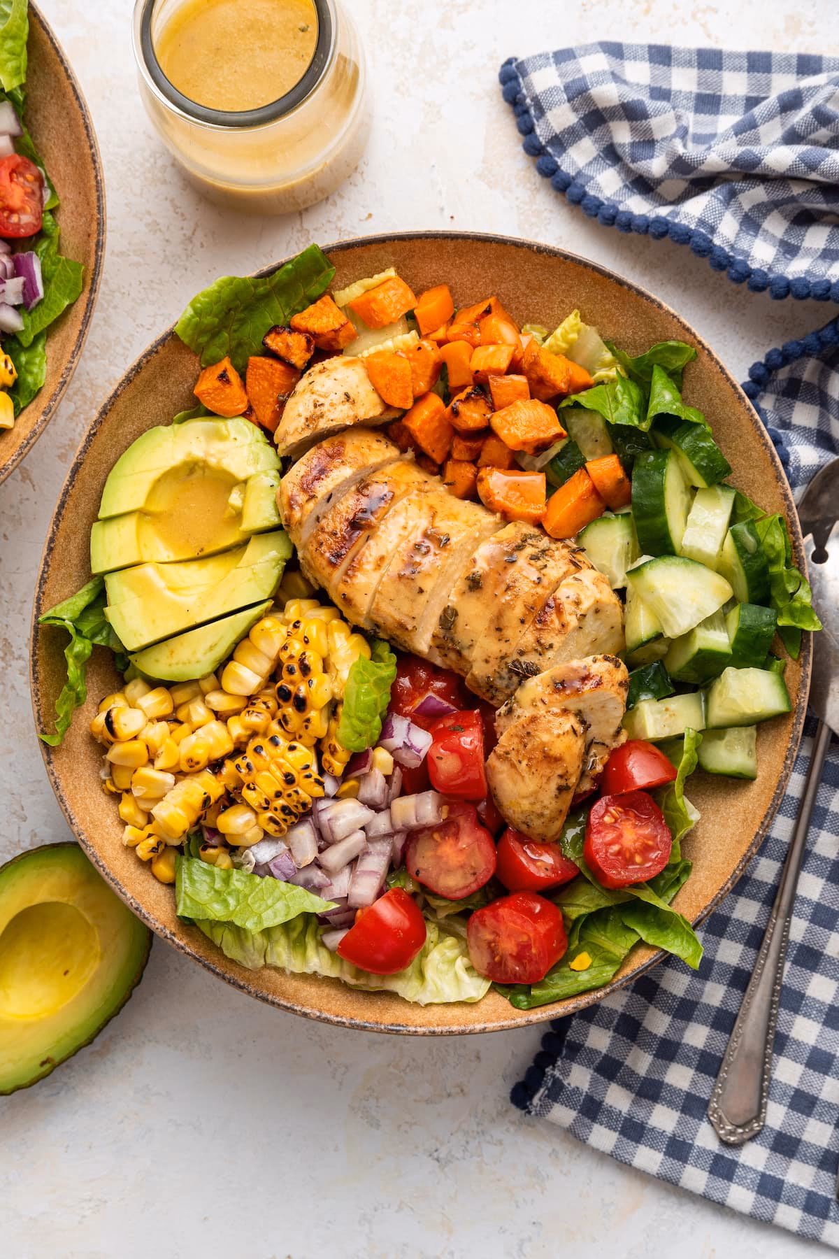 What is a good grilled chicken salad dressing?