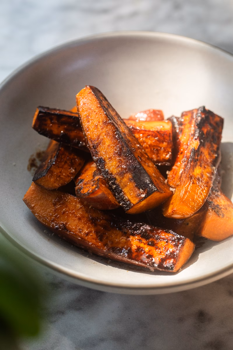 Can you cook sweet potatoes on a grill?