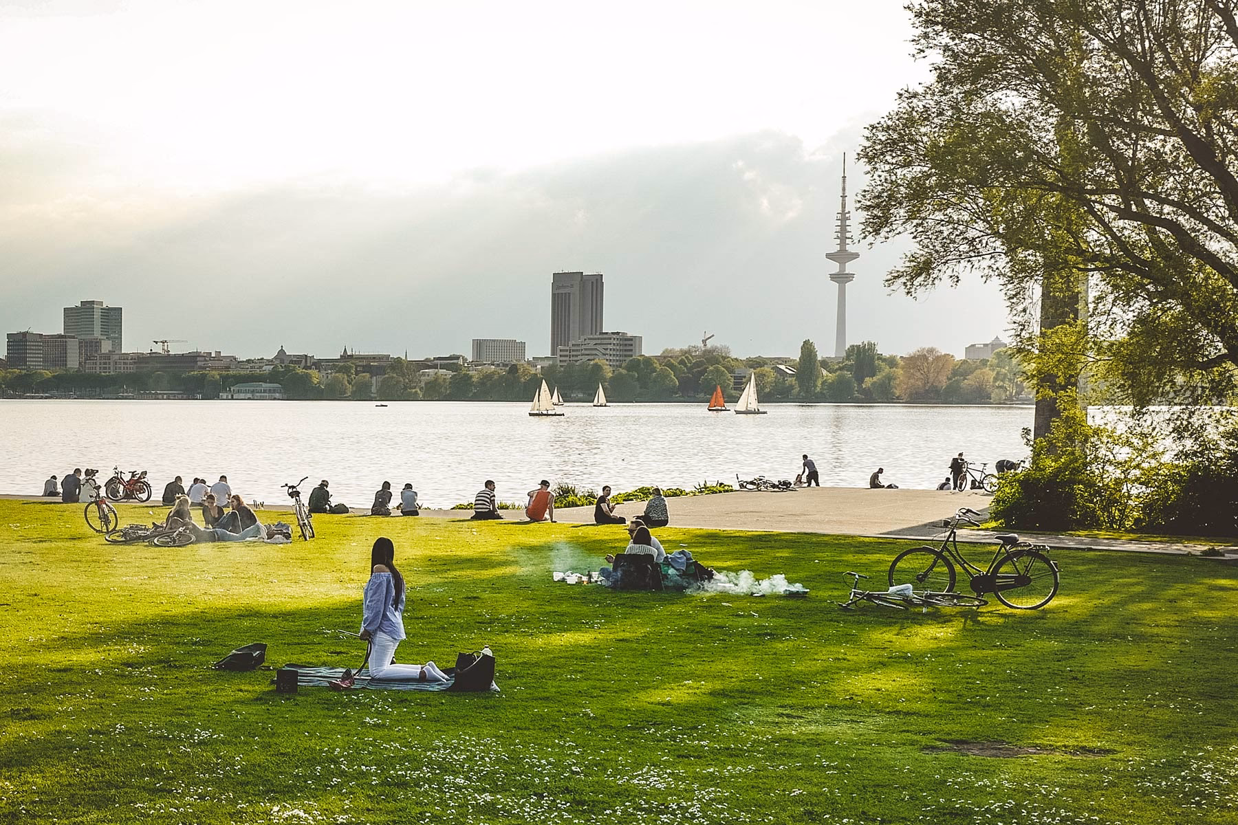 Kann man in Hamburg Grillen?