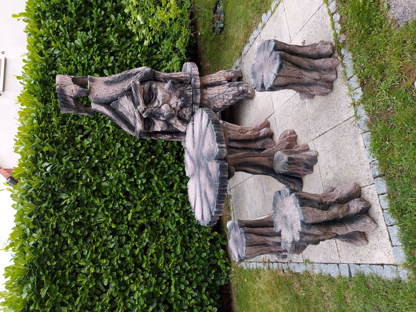 Wie groß ist ein Baumstamm?