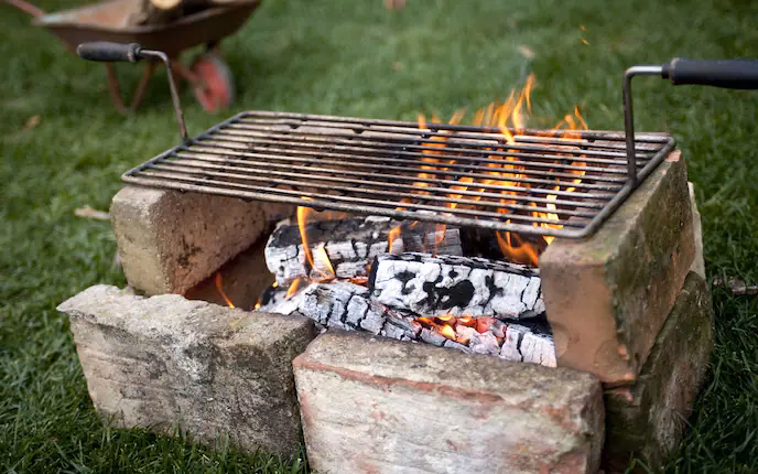 Wie lässt sich die Temperatur beim Grillen erreichen?