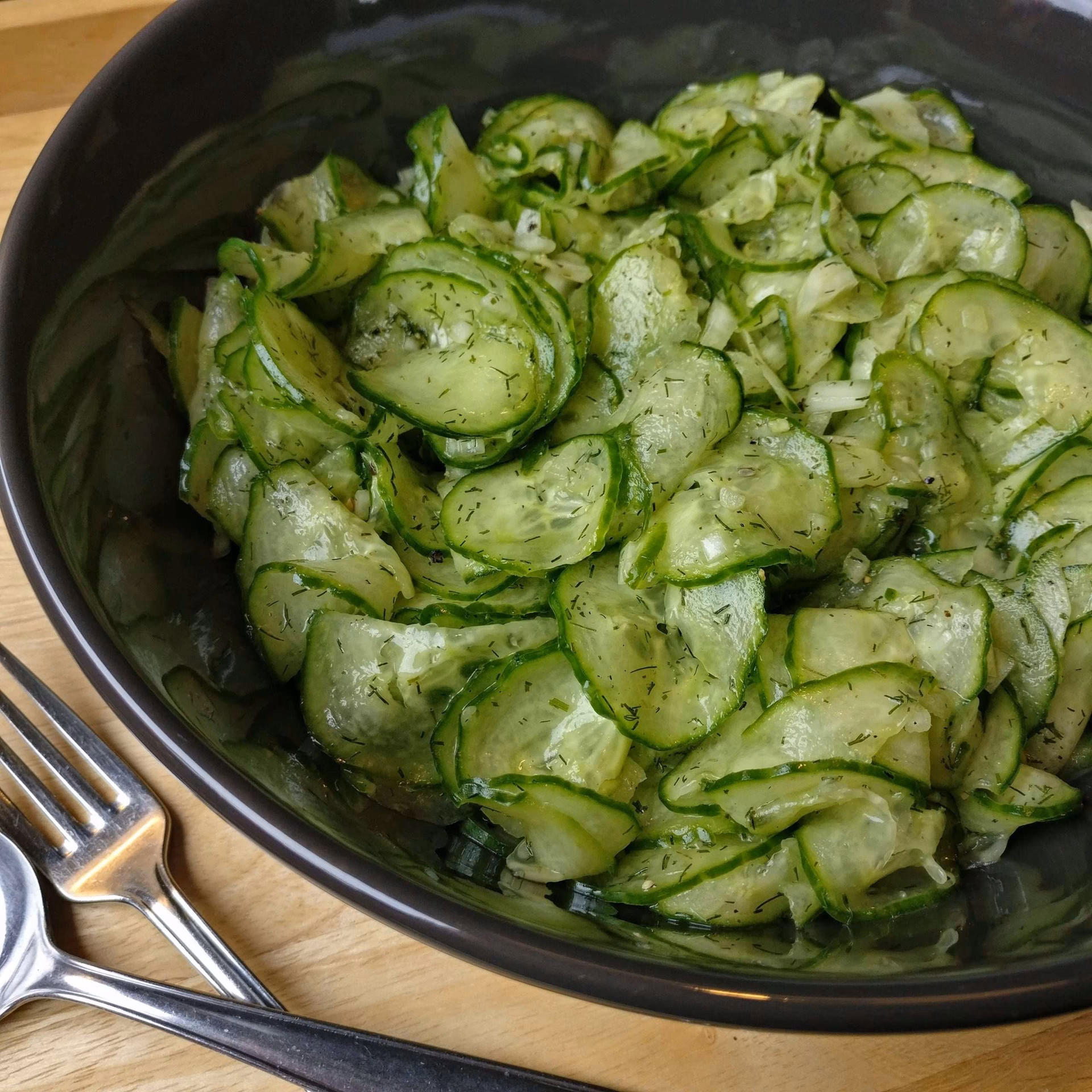 Wie kocht man ungeschälte Gurken?