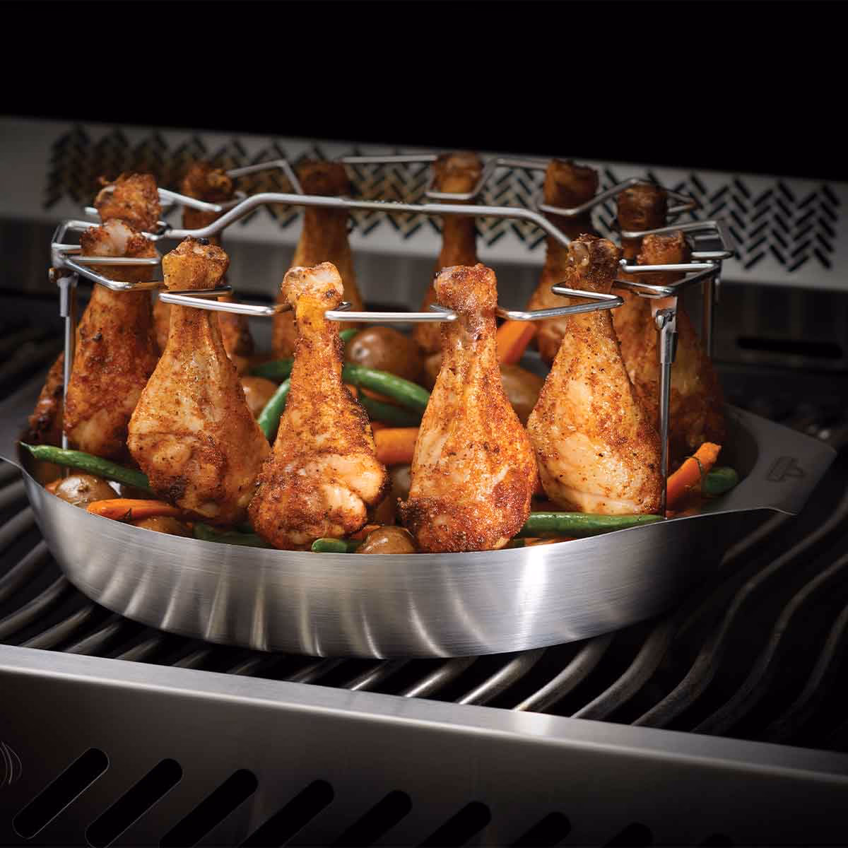 Wie bereite ich Hähnchen auf den Grill an?