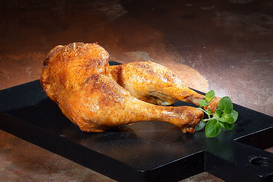 Wie lange kann man Hähnchenkeulen bei 72 Grad halten?