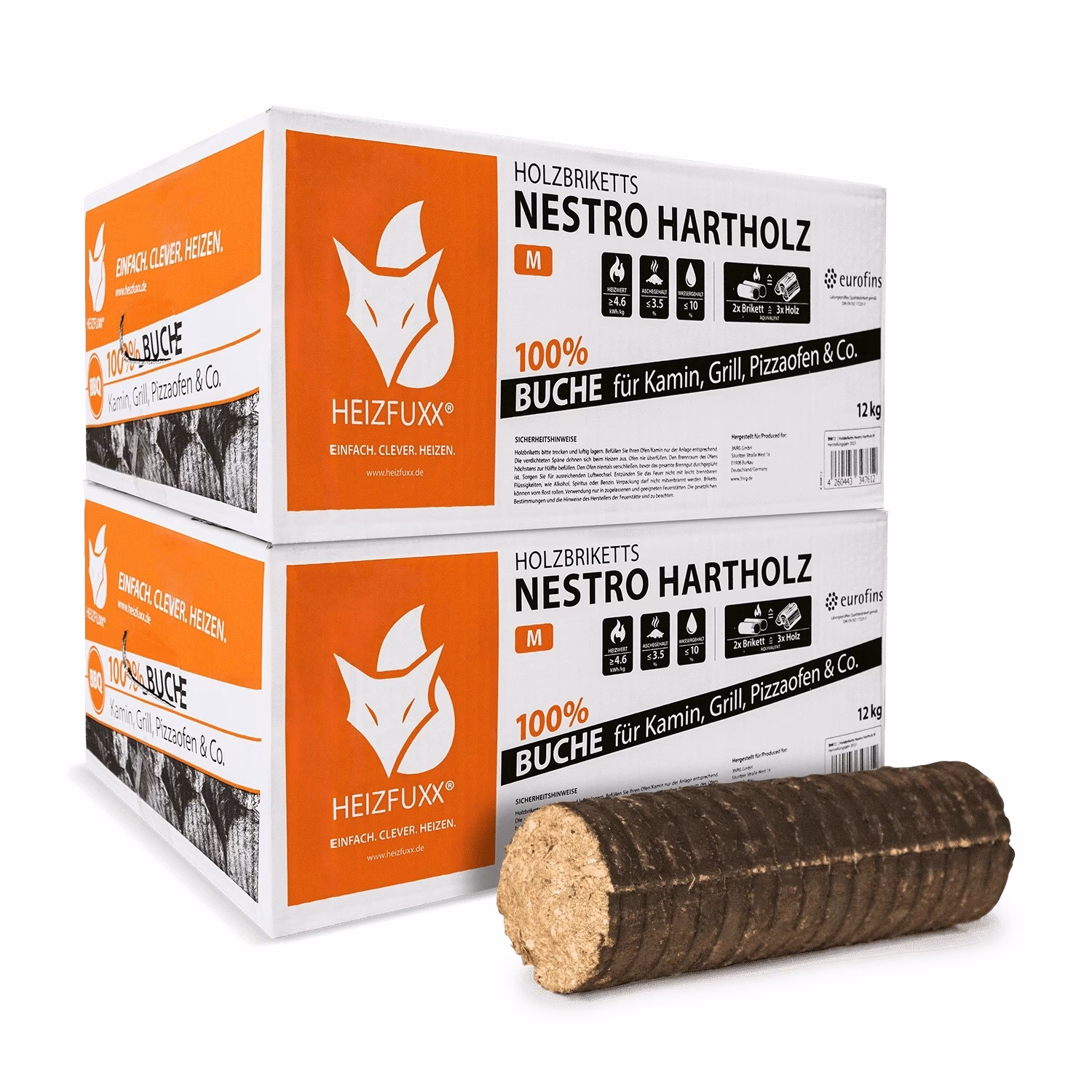 Was sind die Vorteile eines Briketts?