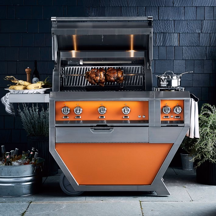 Who owns Hestan outdoor grills?