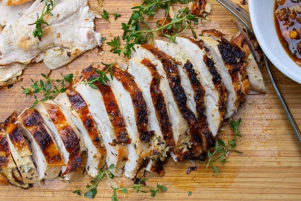 How long do you cook a skinless turkey breast?
