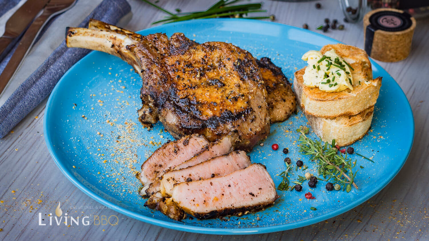 Wie bereite ich ein Iberico-Kotelett zu?