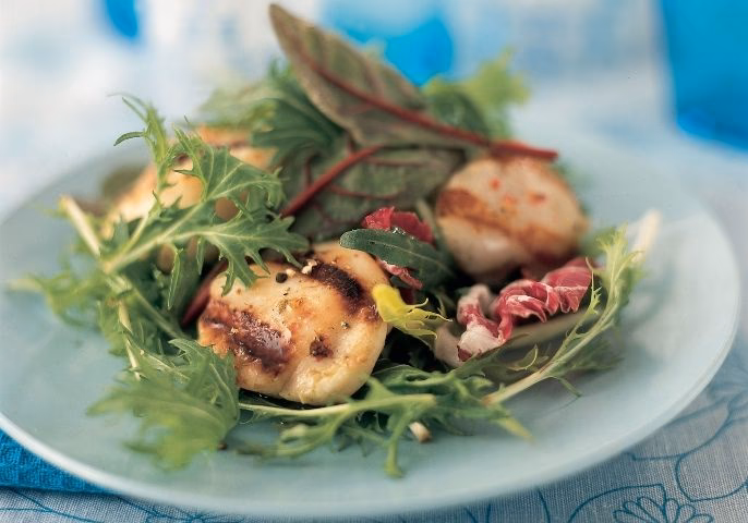 Wie bereite ich Jakobsmuscheln vor?