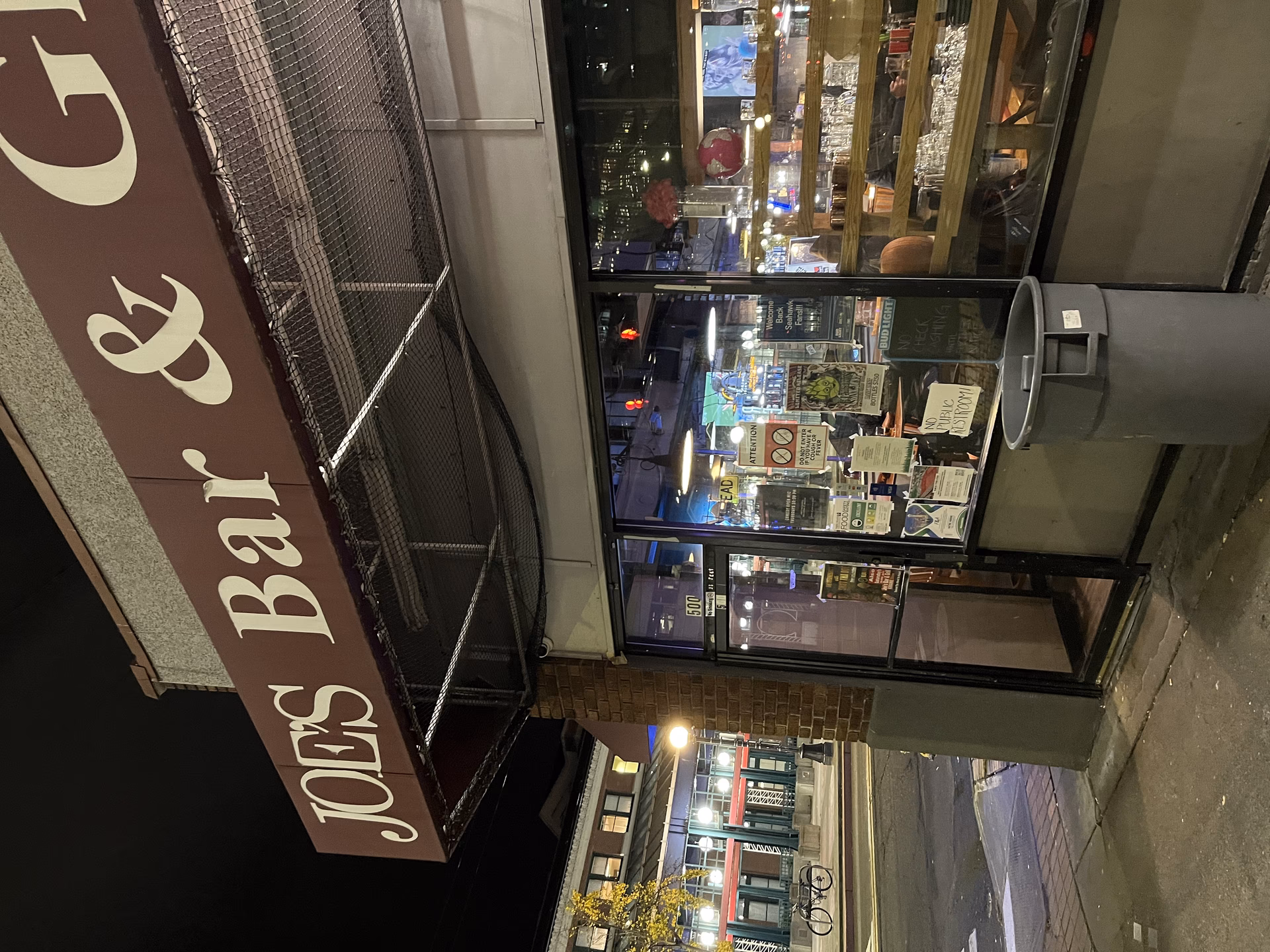 How much is a wrap at Joe's Pub & Grill?
