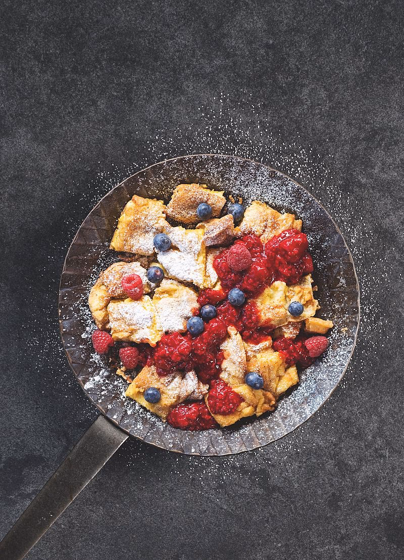 Was kann man anstelle von Rosinen zu Kaiserschmarrn nehmen?