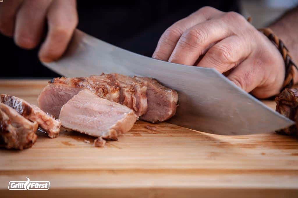 Wie wähle ich die richtige Kerntemperatur für ein Kalbsfilet?