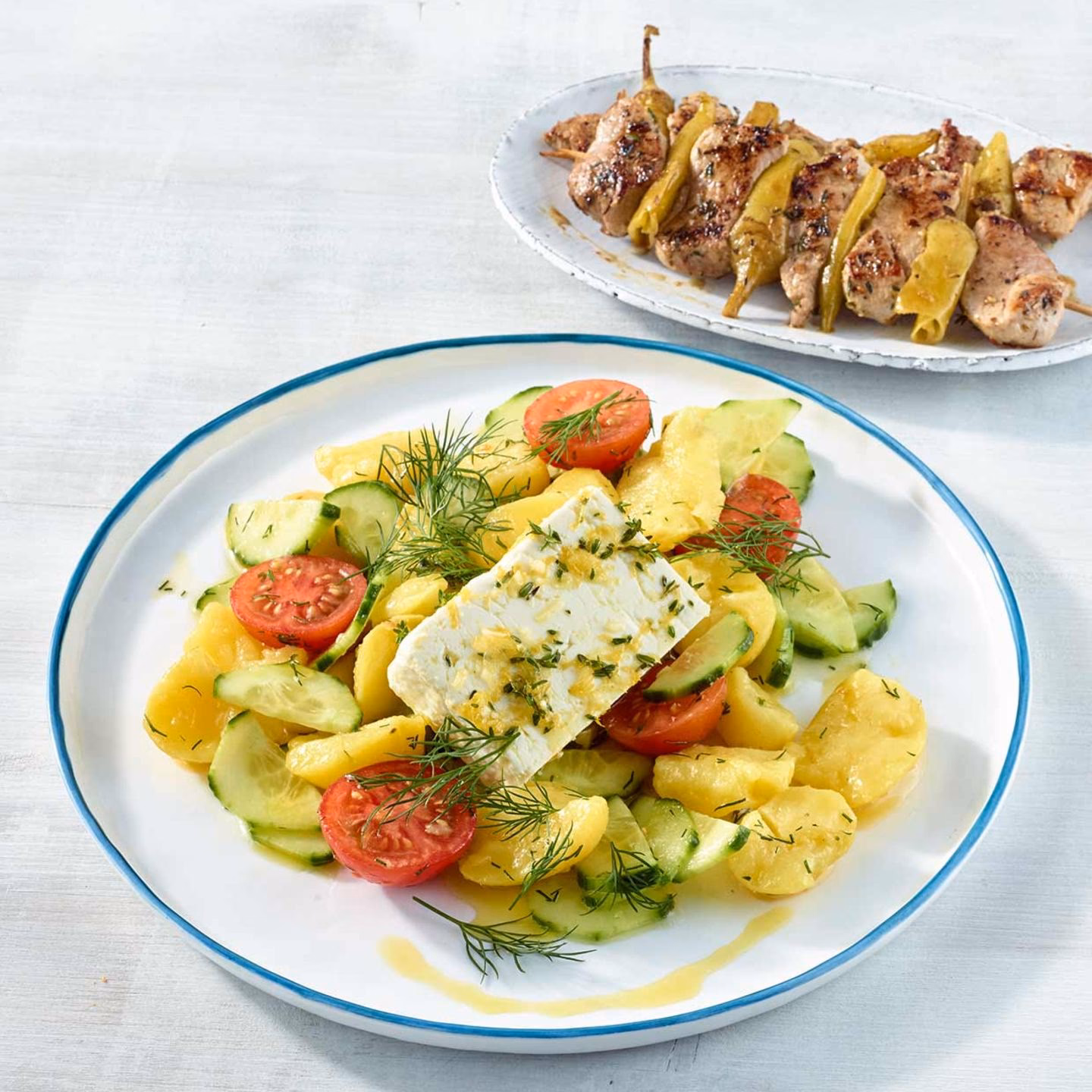 Wie wird der Salat zubereitet?