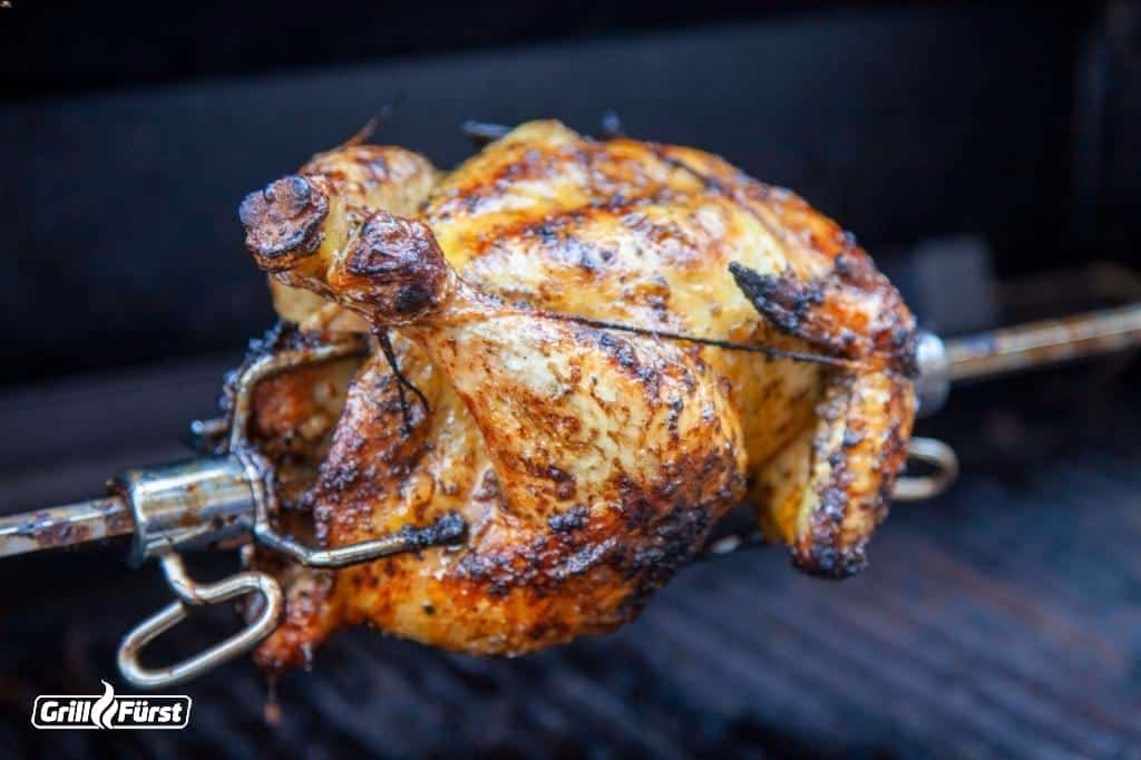 Was ist die optimale Kerntemperatur für Grillhähnchen?