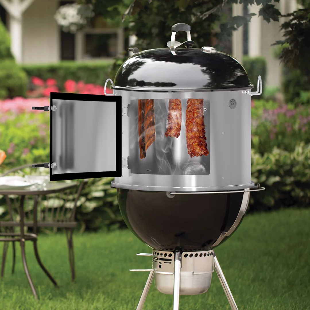 Can you make a smoker from a charcoal kettle grill?