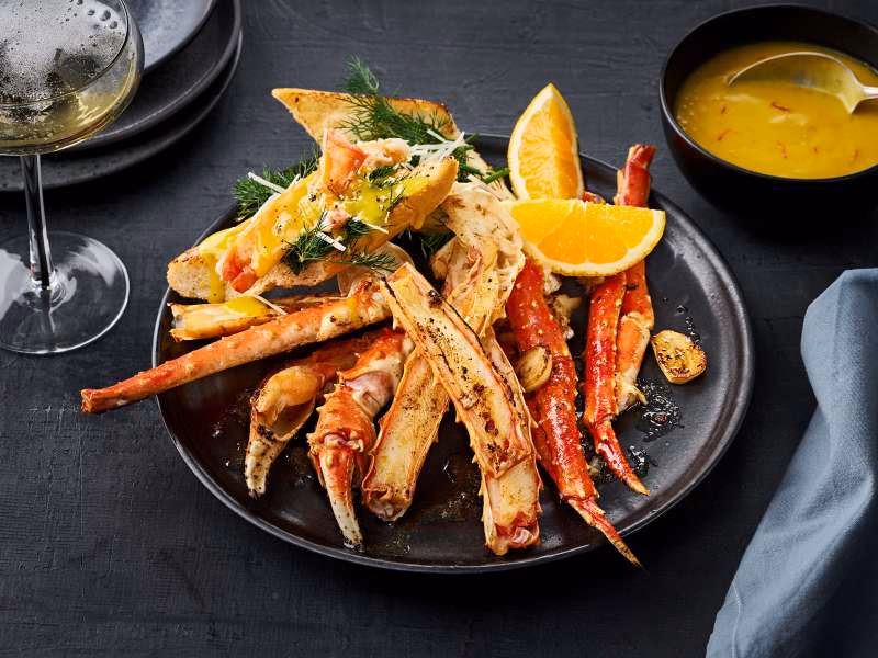 Wie groß ist ein Königskrabben?