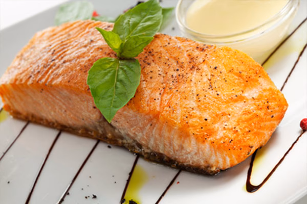 Wie bereite ich Lachs in den Backofen zu?