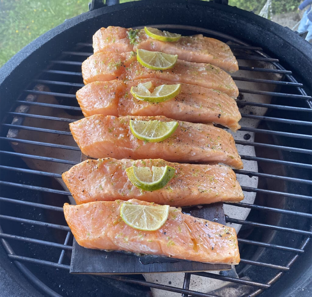 Wie bereite ich Lachsfilets zu?