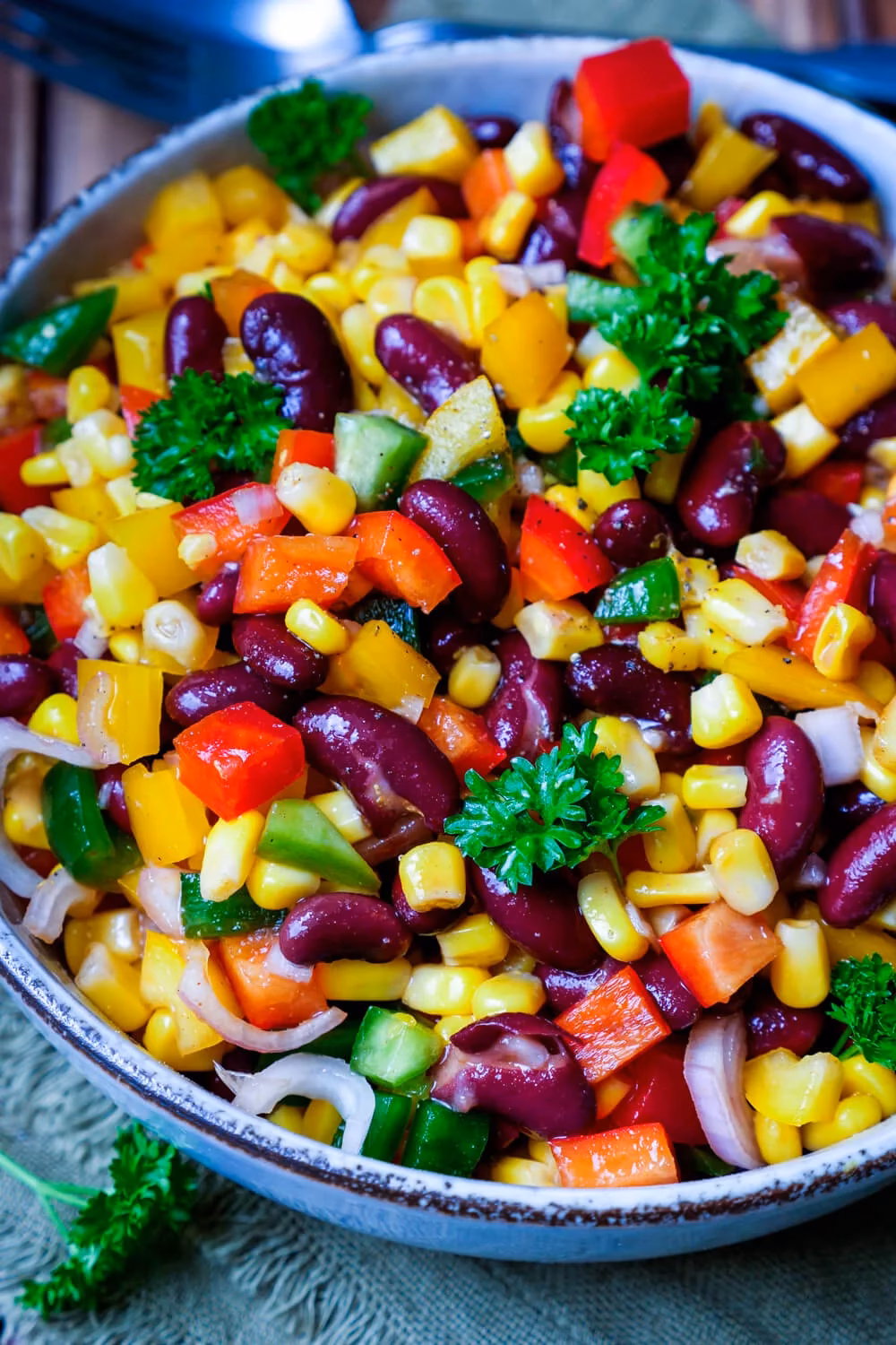 Kann man Bohnen und Mais auf dem Grill erwärmen?