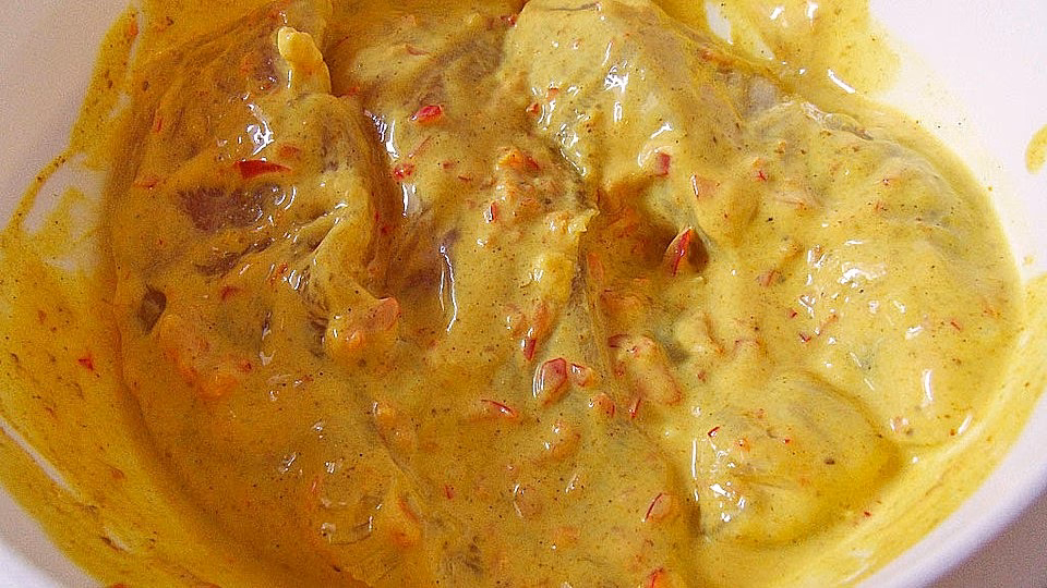 Wie bereite ich Hähnchenbrust in die Marinade ein?