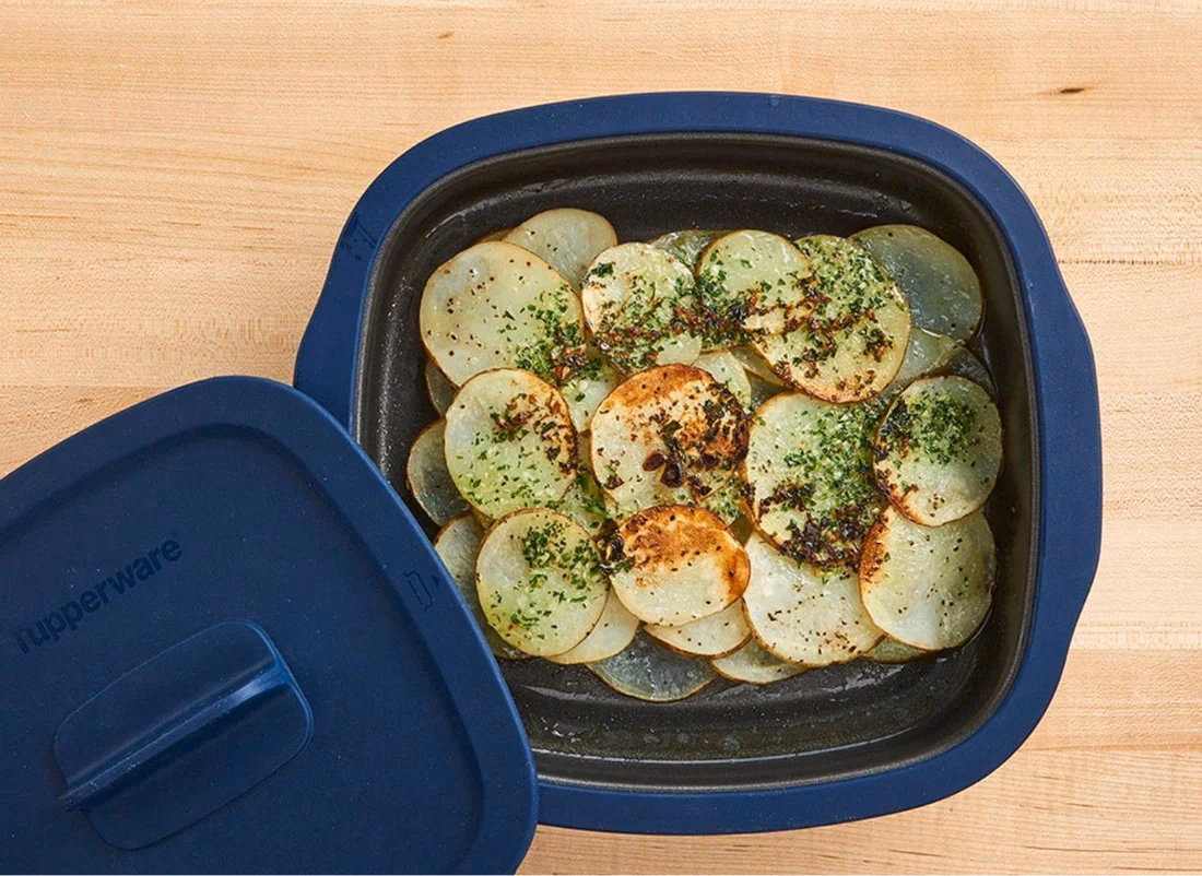 How do you cook potatoes in a MicroPro Grill?