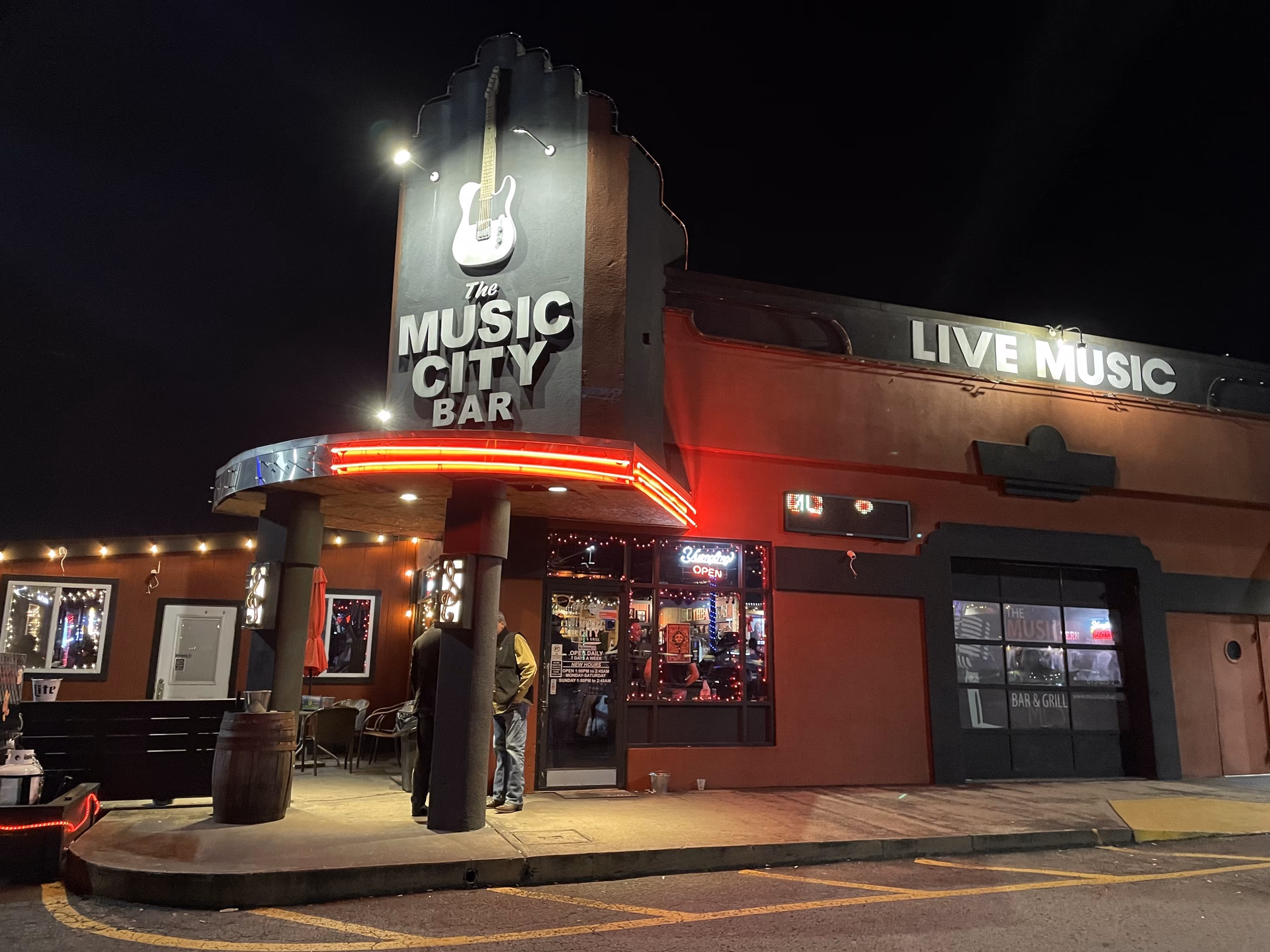 Where is Texas Music City Grill & smokehouse?