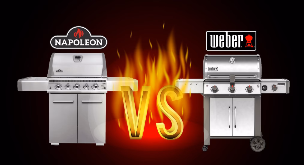 Was ist der Unterschied zwischen einem Napoleon-Grill und einem Weber-Grill?