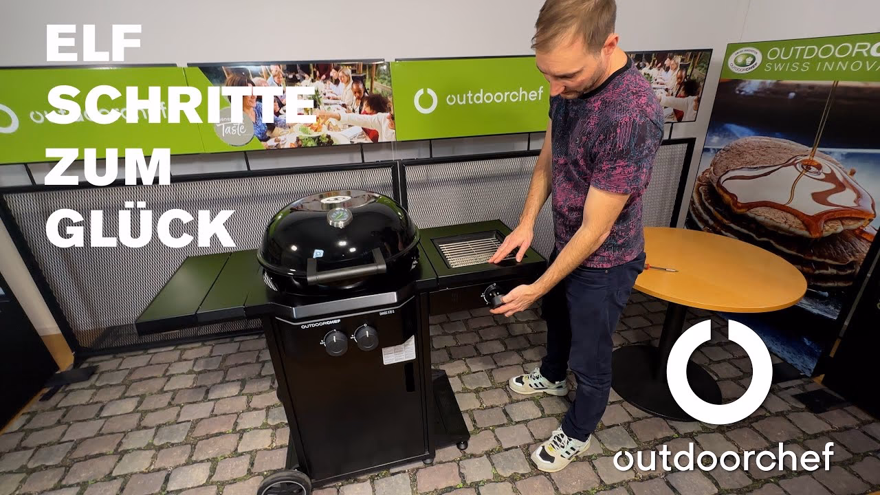 Wie brenne ich einen Grill?