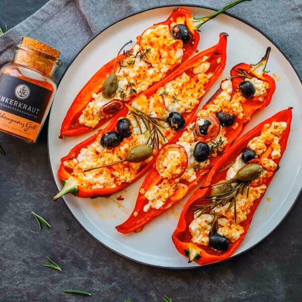 Wie grillt man Paprika?