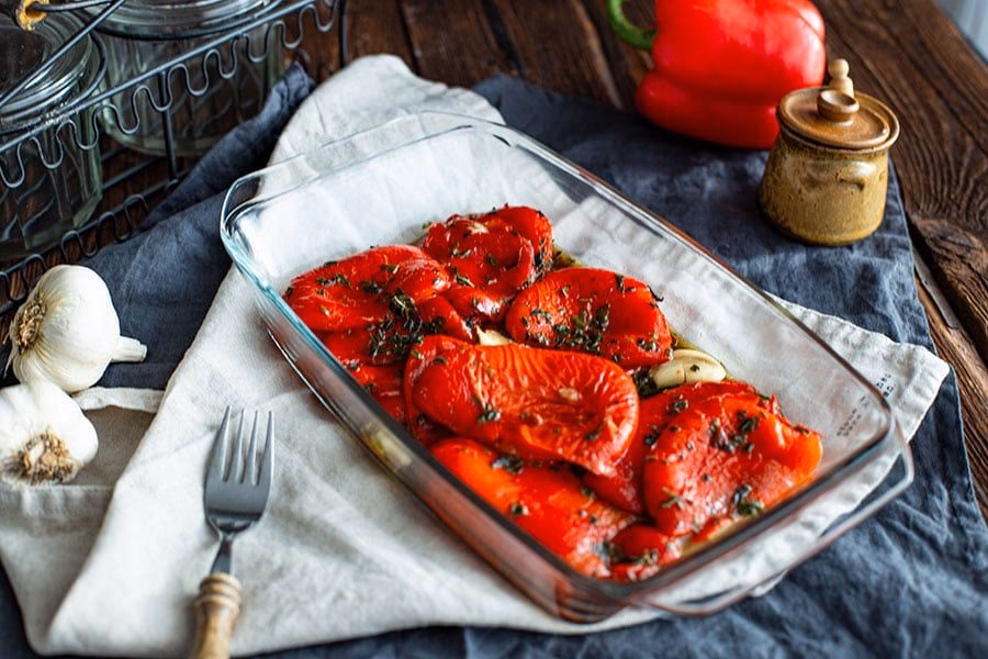 Wie grillt man Paprika?
