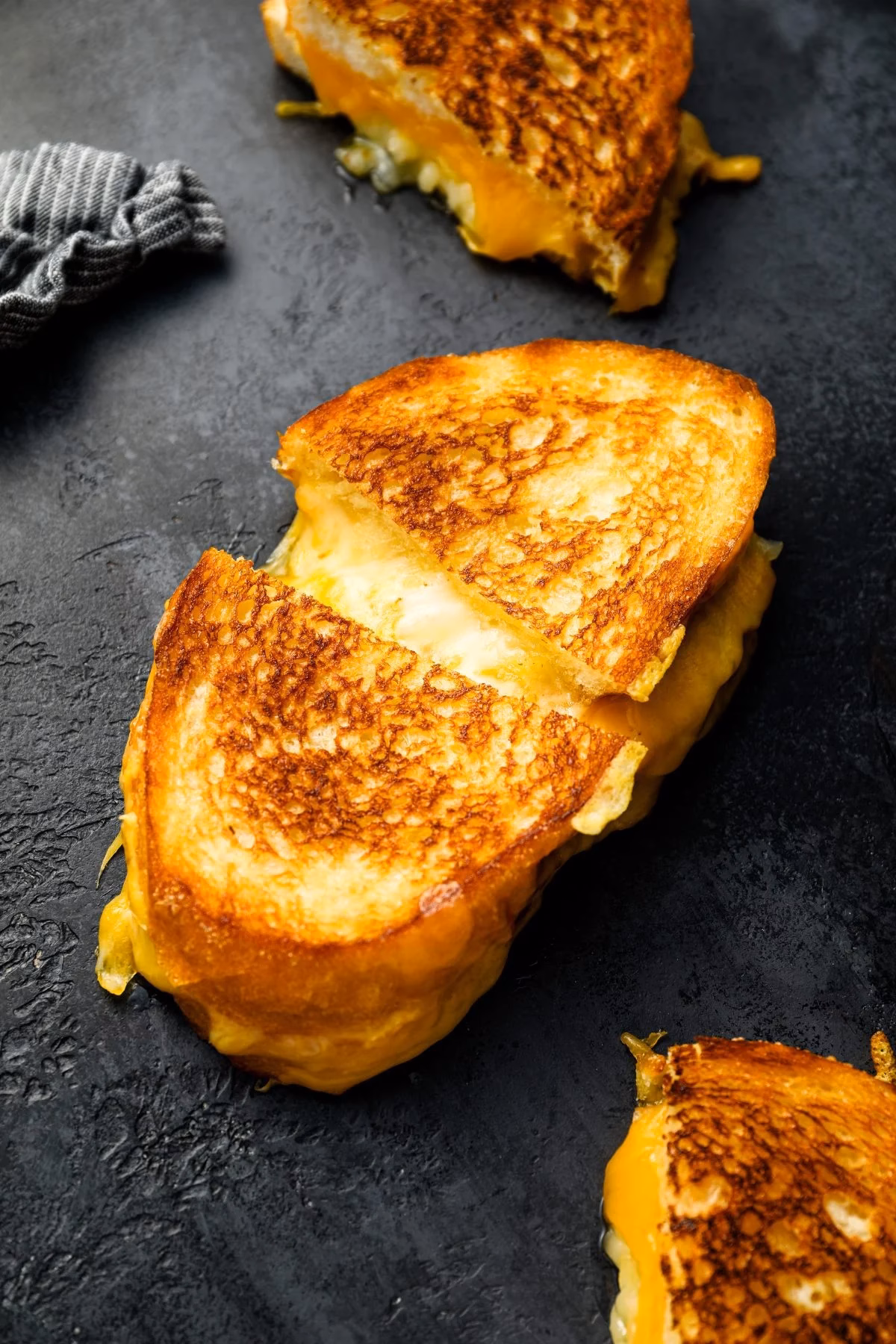 How do you make a grilled cheese sandwich?