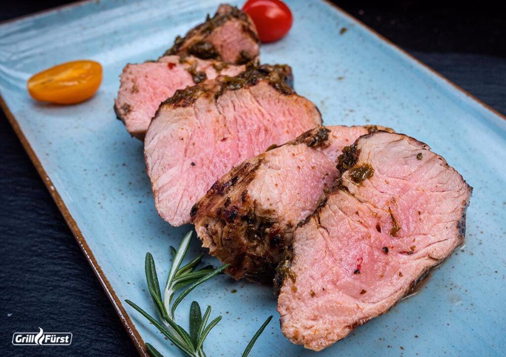 Wie werden Schweinefilets auf dem Pellet Grill gegrillt?