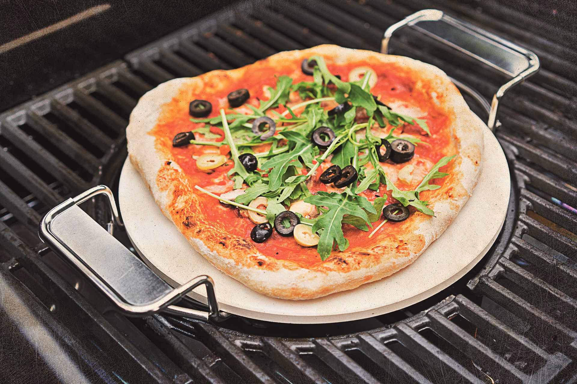 Was ist der Unterschied zwischen einer Pizza auf dem Gasgrill und einer Tiefkühl-Pizza?