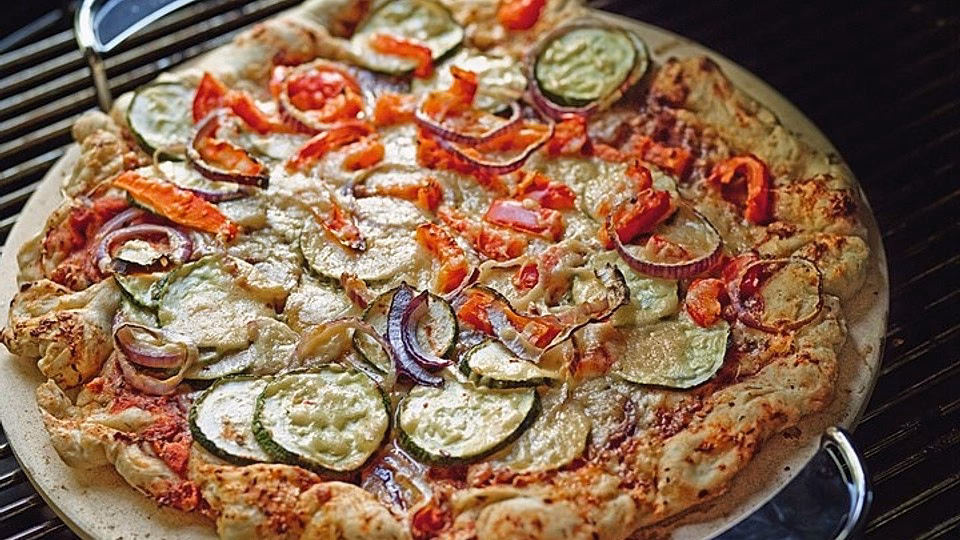 Wie kann man Pizzateig Backen?