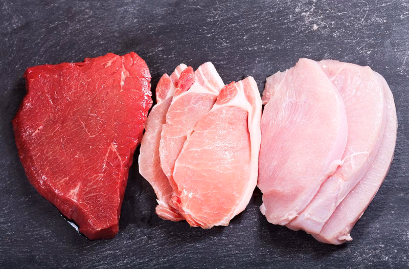Was ist der Unterschied zwischen Rindfleisch und Putenfleisch?