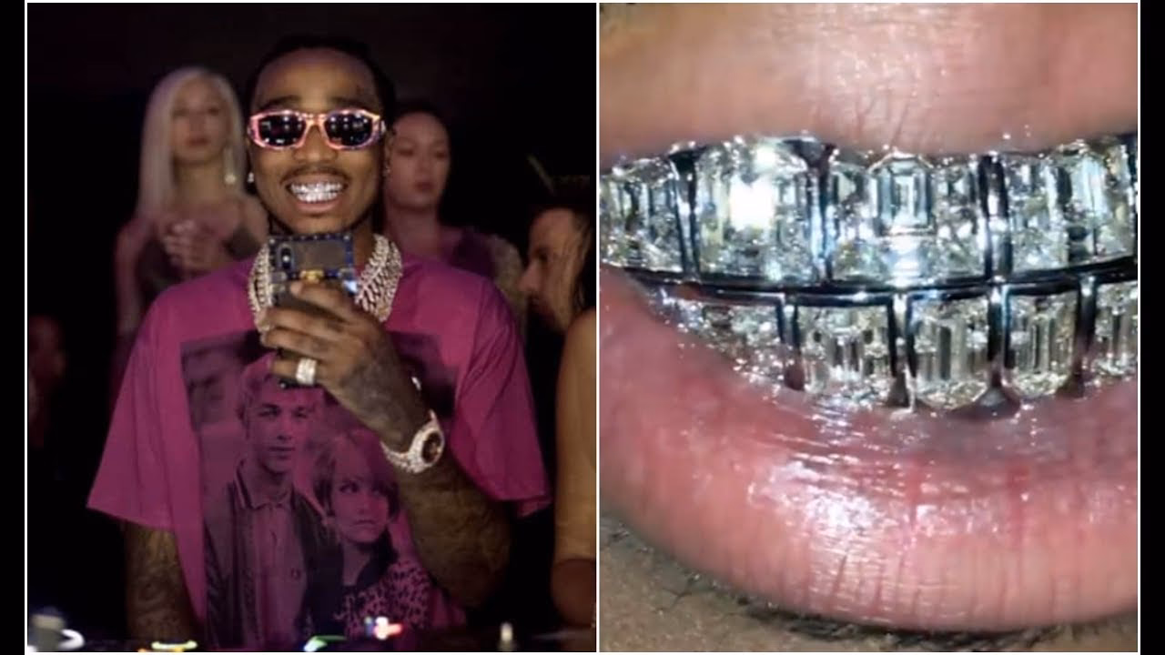 How much is Quavo's '8 & 8' Diamond Grill worth?